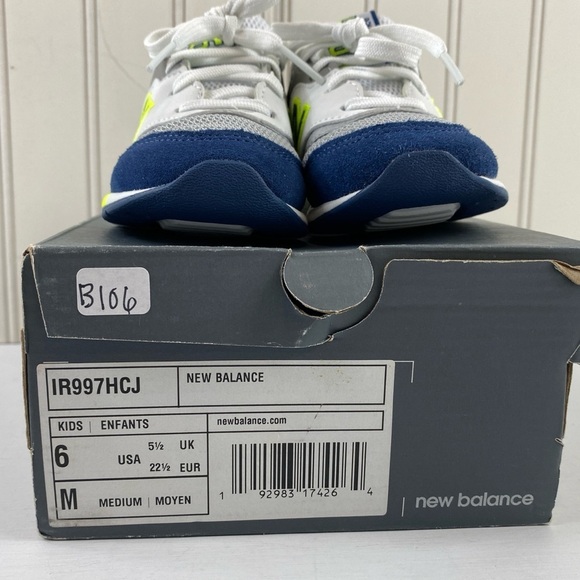 New Balance Kids 997H Running Athletic Shoe Sneakers Extremely Light Wear Sz 6 - Picture 13 of 13